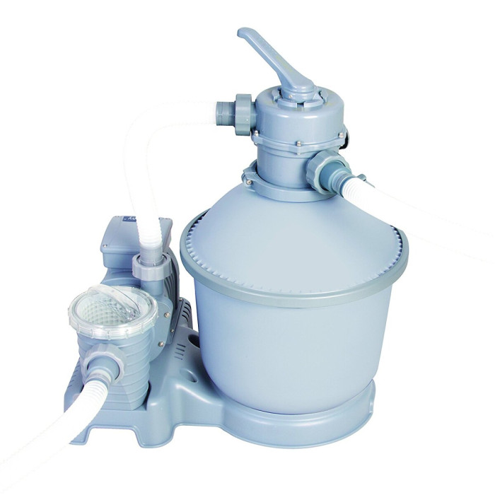 Збірний басейн Bestway Hydrium 56369 (610х360х120 см) з піщаним фільтром, драбиною та тентом