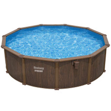 Збірний басейн Bestway Hydrium 561CU (488х130 см) з піщаним фільтром, драбиною та тентом