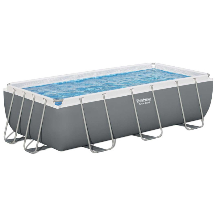 Каркасний басейн Bestway 56442 (404х201х100 см) з піщаним фільтром та драбиною