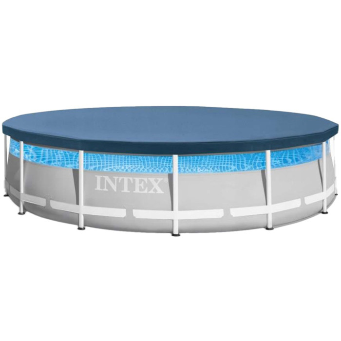 Каркасний басейн Intex 26722 Premium (427х107 см) з картриджним фільтром, драбиною, підкладкою, і тентом