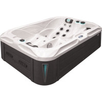 Гідромасажний басейн Passion Spas Indulgence (214х143х63 см), Сріблясто-білий