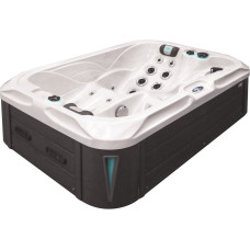 Гідромасажний басейн Passion Spas Indulgence (214х143х63 см), Сріблясто-білий