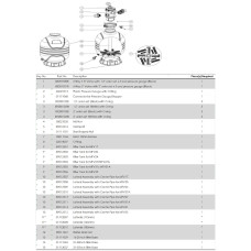 Дюзова коробка в комплекті з трубою для Emaux MFV31A 89012511