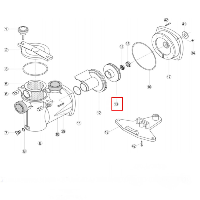 Крильчатка NK51-RPUM0013.02RRBH0007.02R
