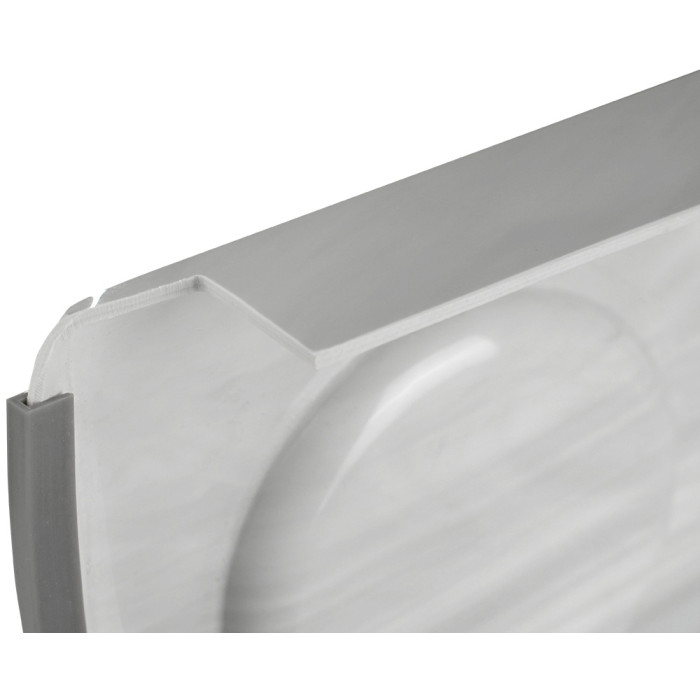 Полка для гідромасажного басейну Dreamline-II 2200-II-DD-BPM (Silver Marble)