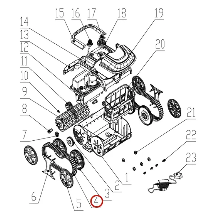 Ремінь до пилососа Wybotics WY200