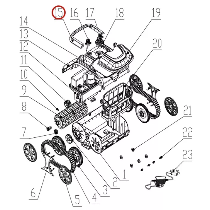 Комплект ручок до пилососа Wybotics WY200