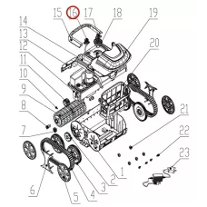Роз'єм для зарядки до пилососа Wybotics WY200