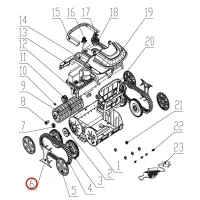 Бічна кришка до пилососа Wybotics WY200