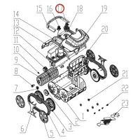Комплект кнопок до пилососа Wybotics WY200