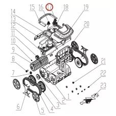 Комплект кнопок до пилососа Wybotics WY200