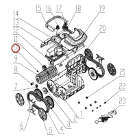 Гайка до пилососа Wybotics WY200