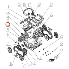 Гайка до пилососа Wybotics WY200