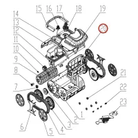 Кошик фільтра до пилососа Wybotics WY200