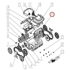 Кошик фільтра до пилососа Wybotics WY200