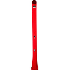 Душ сонячний Aquaviva Happy XL з мийкою для ніг, червоний H420/3027, 35 л