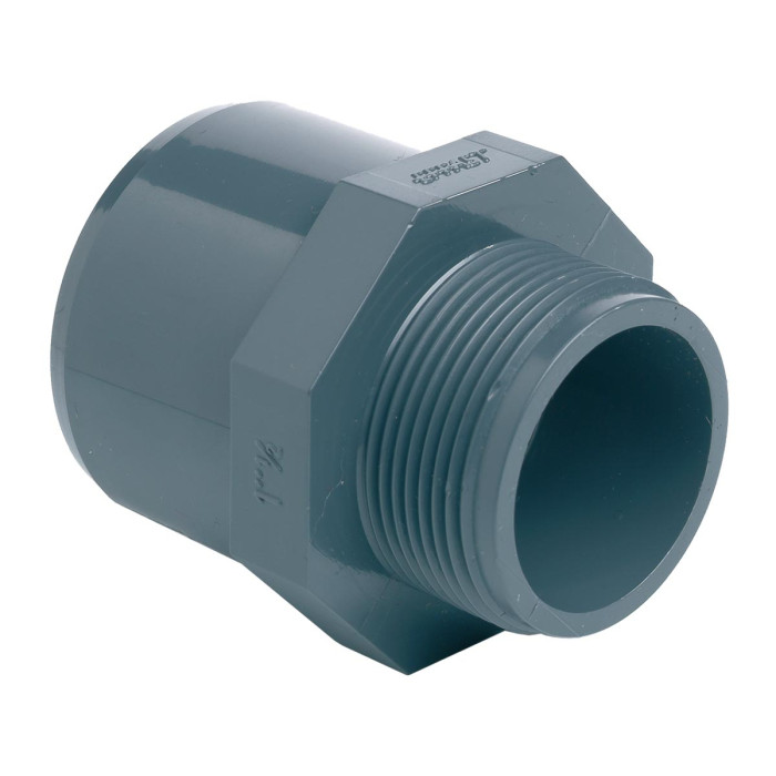 Муфта ПВХ Effast RGRAMG075H перехідна, із зовнішньою різьбою d75x90x2-1/2"