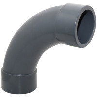 Відвід ПВХ Hidroten 1001703 плавний 90°, d40 мм