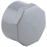Заглушка ПВХ Hidroten ВР 1002548, з ущільн. кільцем, d4"
