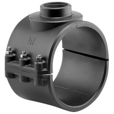 Хомут-врізка сідло зажимне ПП Hidroten 1003042, d140x3"