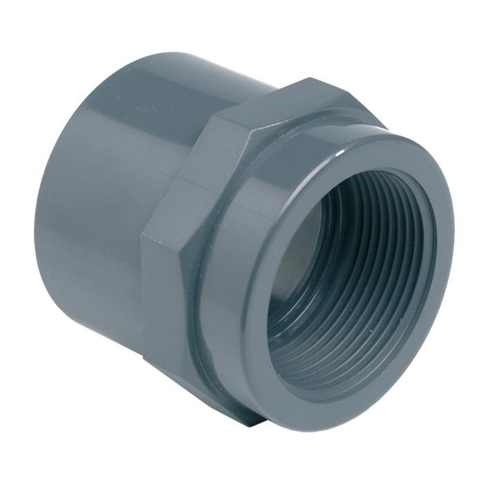 Муфта ПВХ Effast RGRMAG110L перехідна з внутрішньою різьбою, d110x4"