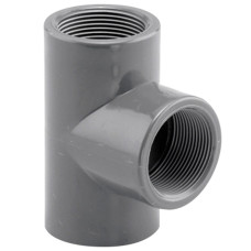 Трійник 90° ПВХ Hidroten 1002321, з внутрішньою різьбою, d1/2"