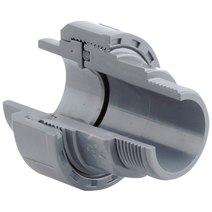 Муфта розбірна ПВХ Hidroten НР 1002074, перехідна, d3/4"- 25 мм