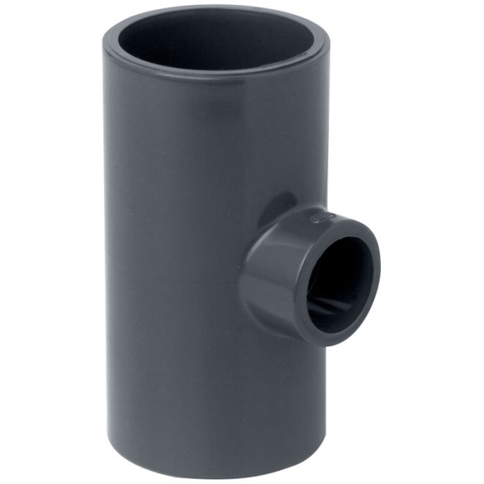 Трійник редукційний ПВХ Aquaviva, d75х63 мм