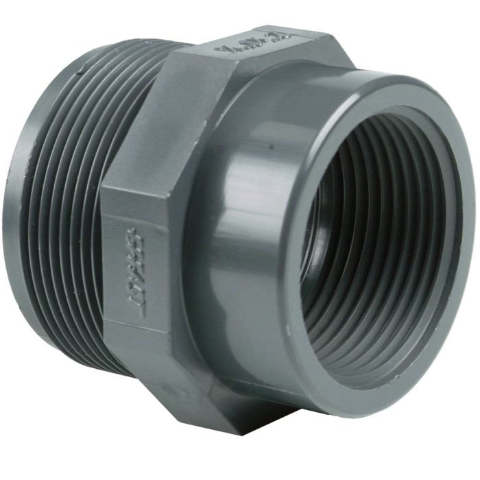 Перехідник різьбовий ПВХ Effast RERRIE110H, d4"x2-1/2"
