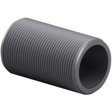 Ніпель ПВХ Effast RERBNE063G різьбовий суцільний, d2"