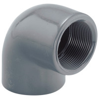 Коліно ПВХ Hidroten ВР-ВР 1002307, різьбове, d2 1/2"