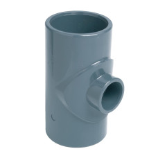 Трійник ПВХ Effast RDRTRD050E 90° редукційний, d50x40 мм