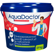 Хлор AquaDoctor C-60T 0.9 кг в таблетках