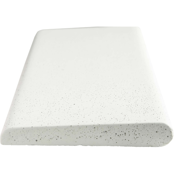 Копінговий камінь Aquazone Tuff 320x500x50-25 мм, білий (пористий)