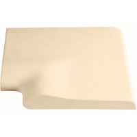 Кутовий копінговий камінь Aquazone 250x300x50-25 мм, бежевий