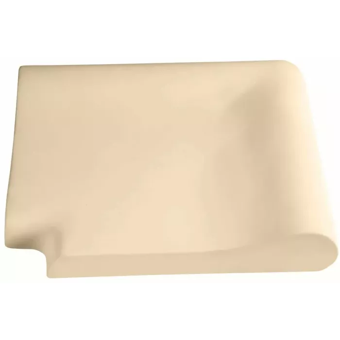 Кутовий копінговий камінь Aquazone зовнішній, 320x400x50-25 мм (бежевий)