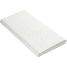 Копінговий камінь Aquazone Tuff 250x500x50-25 мм, білий (пористий)