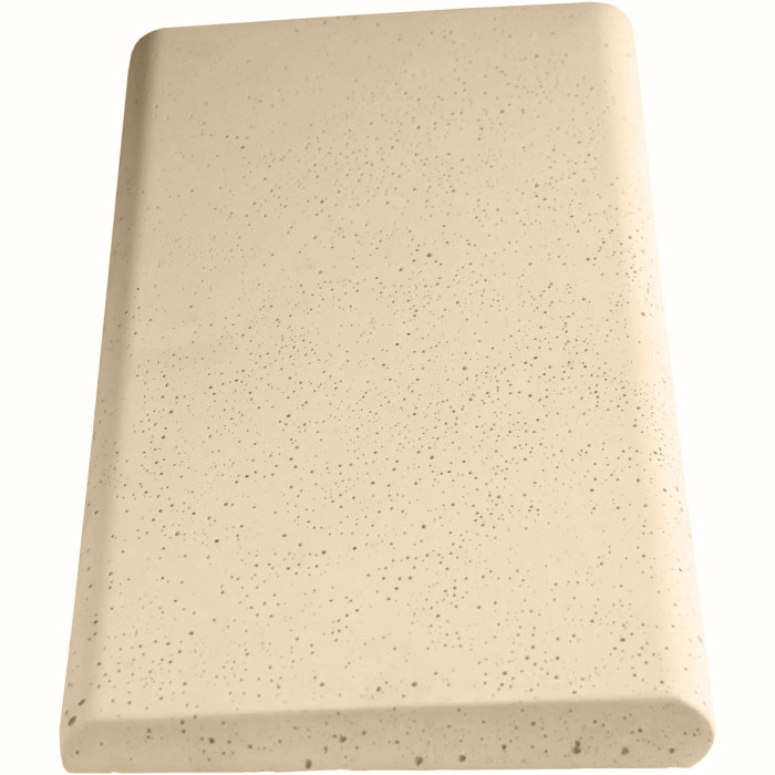 Копінговий камінь Aquazone Tuff 250x500x50-25 мм, бежевий (пористий)