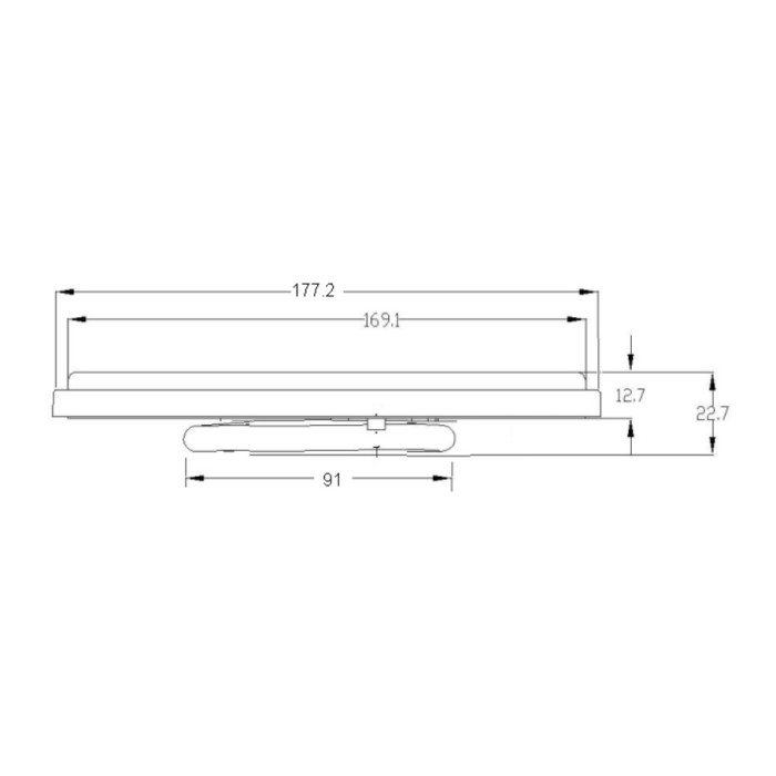 Лампа світлодіодна для прожектора Aquaviva 252LED (21Вт) White