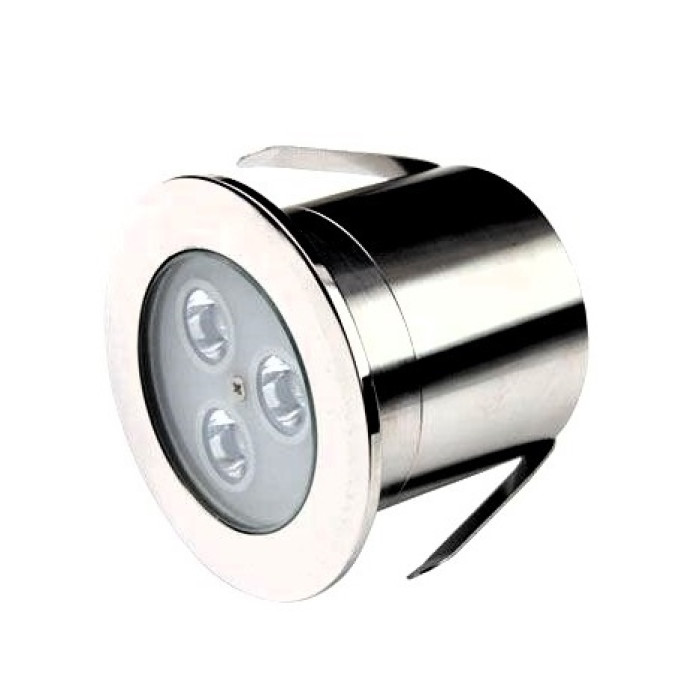 Прожектор світлодіодний Aquaviva HJ-RC-SS75, 3LED 3 Вт RGB, із закладною