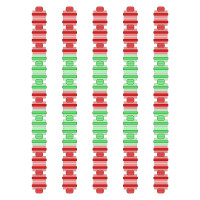 Розділювач доріжки Hayward Big Red/Green, AISI 316, 50 м