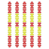 Розділювач доріжки Hayward Big Red/Yellow, AISI 316, 25 м