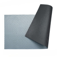 Солярне покриття Aquaviva Platinum Bubbles-Gray-5-600, ширина 6 м (30 пог. м), срібний/сірий
