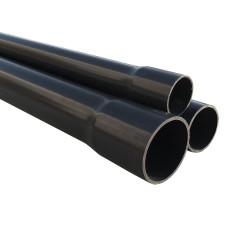 Труба ПВХ (PVC-U) напірна клейова Era PN10 d125 мм, 3 м